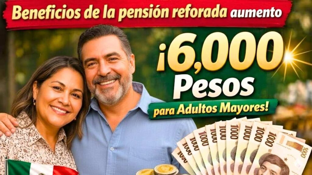Beneficios de la pensión reforzada marzo 2026 aumento mensual bono adicional y fechas de pago