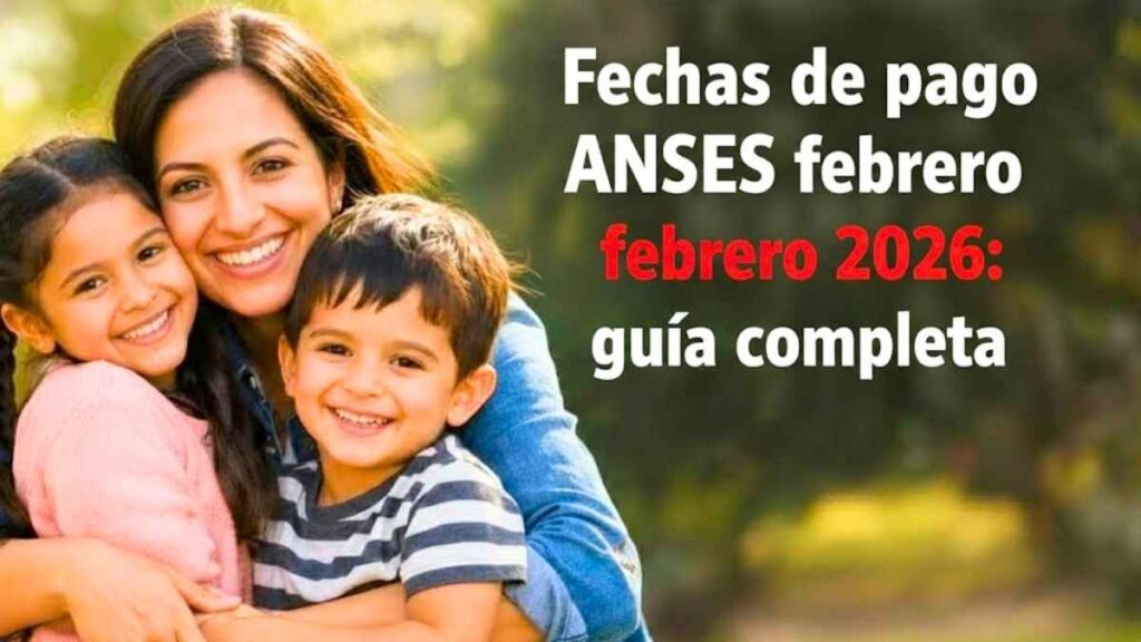 Fechas de pago ANSES febrero 2026 guía completa de la Asignación Familiar