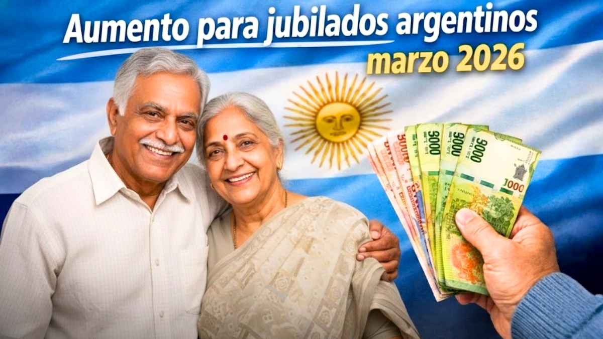 Aumento para jubilados argentinos marzo 2026 requisitos y calendario oficial