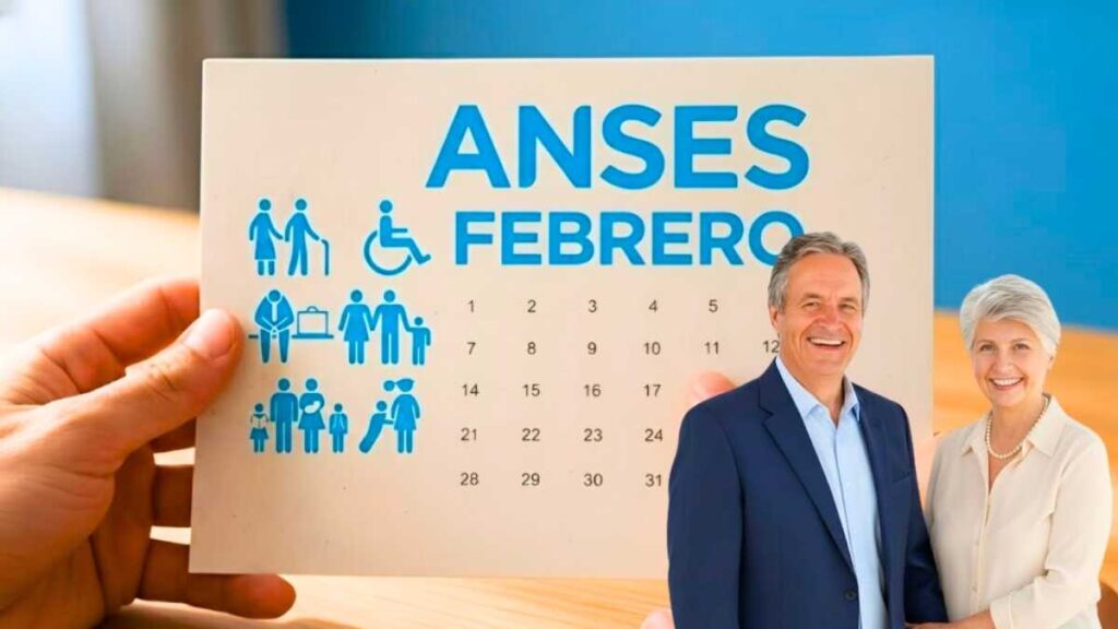 Pagos ANSES febrero 2026 calendario oficial por terminación de DNI