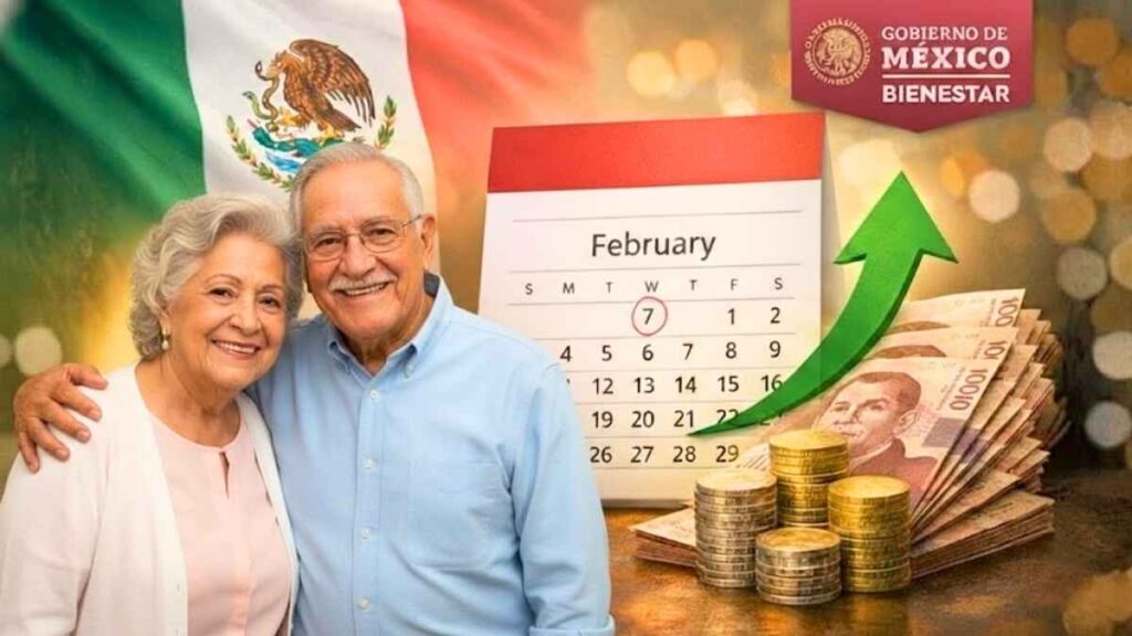 Pensiones Bienestar febrero 2026 Fechas oficiales de depósito y aumento del beneficio
