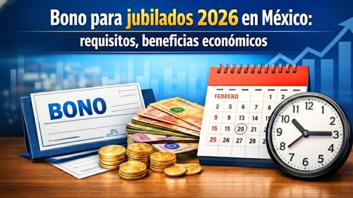 Bono para jubilados 2026 requisitos beneficios económicos y calendario oficial de pagos